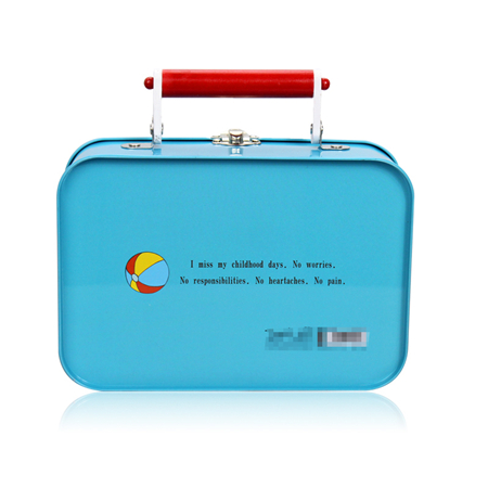 rectangular tin lunch box
